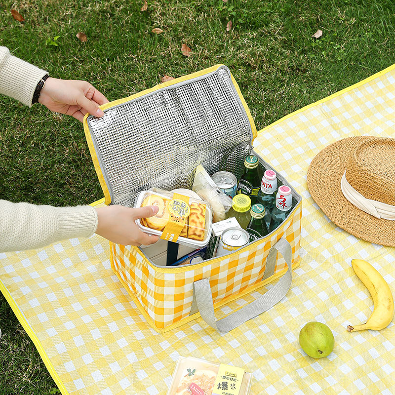 Large Capacity Insulated Picni - Tote Bag Sublimation incelemesi ve fiyatı