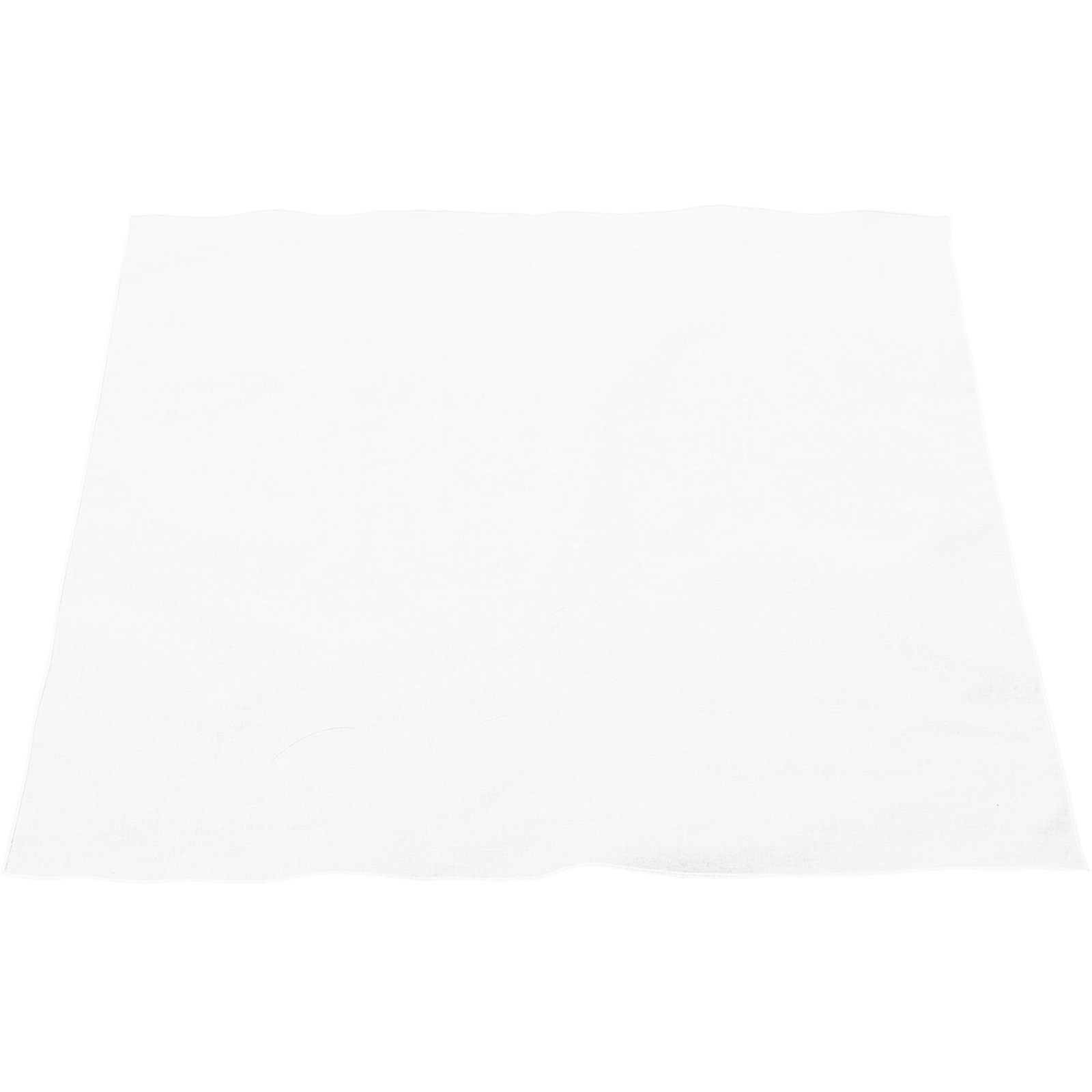 White Cotton Handkerchief Squa - Bandana Blank White incelemesi ve fiyatı