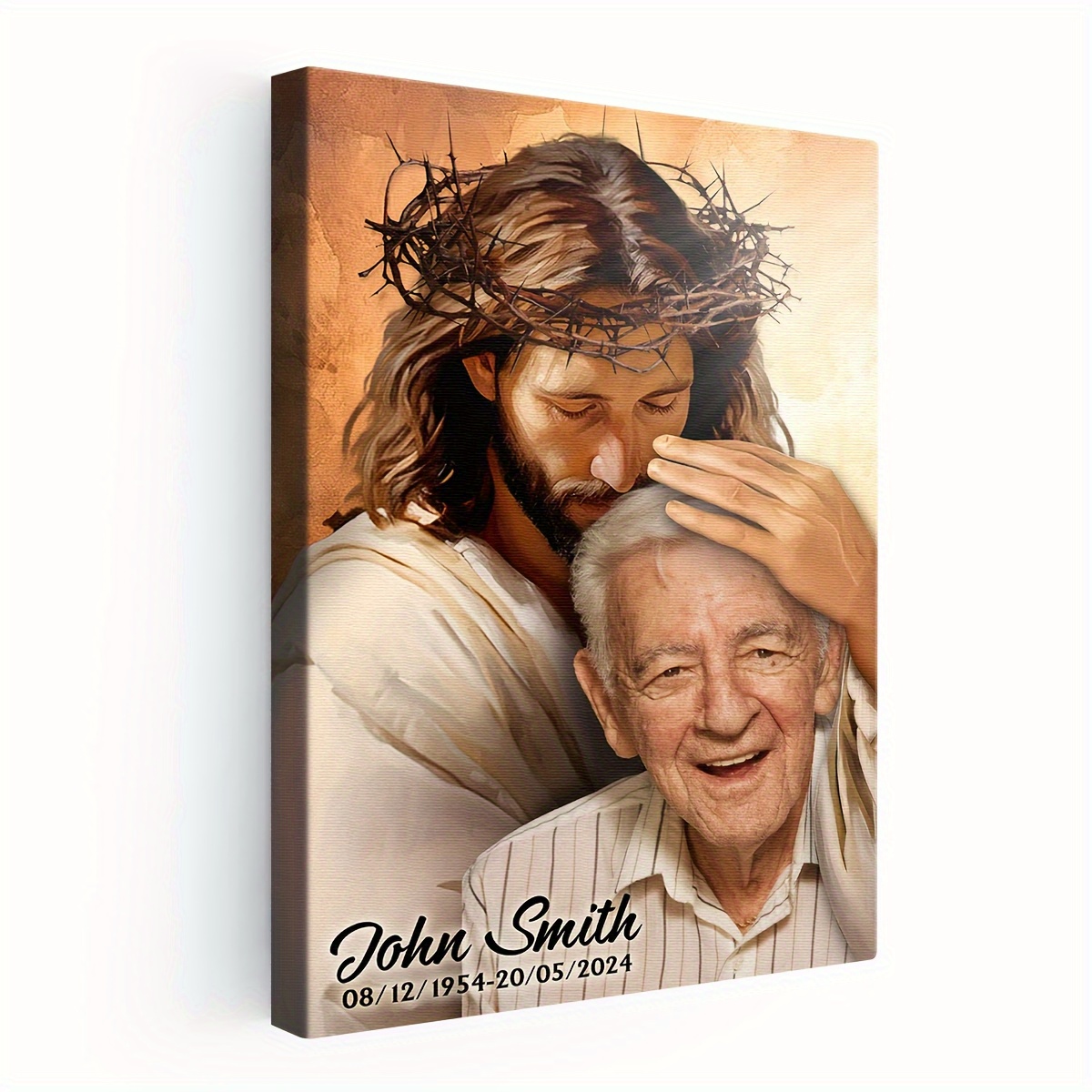 2D Flat-Custom Religious Memor - Canvas Wrap Ready incelemesi ve fiyatı