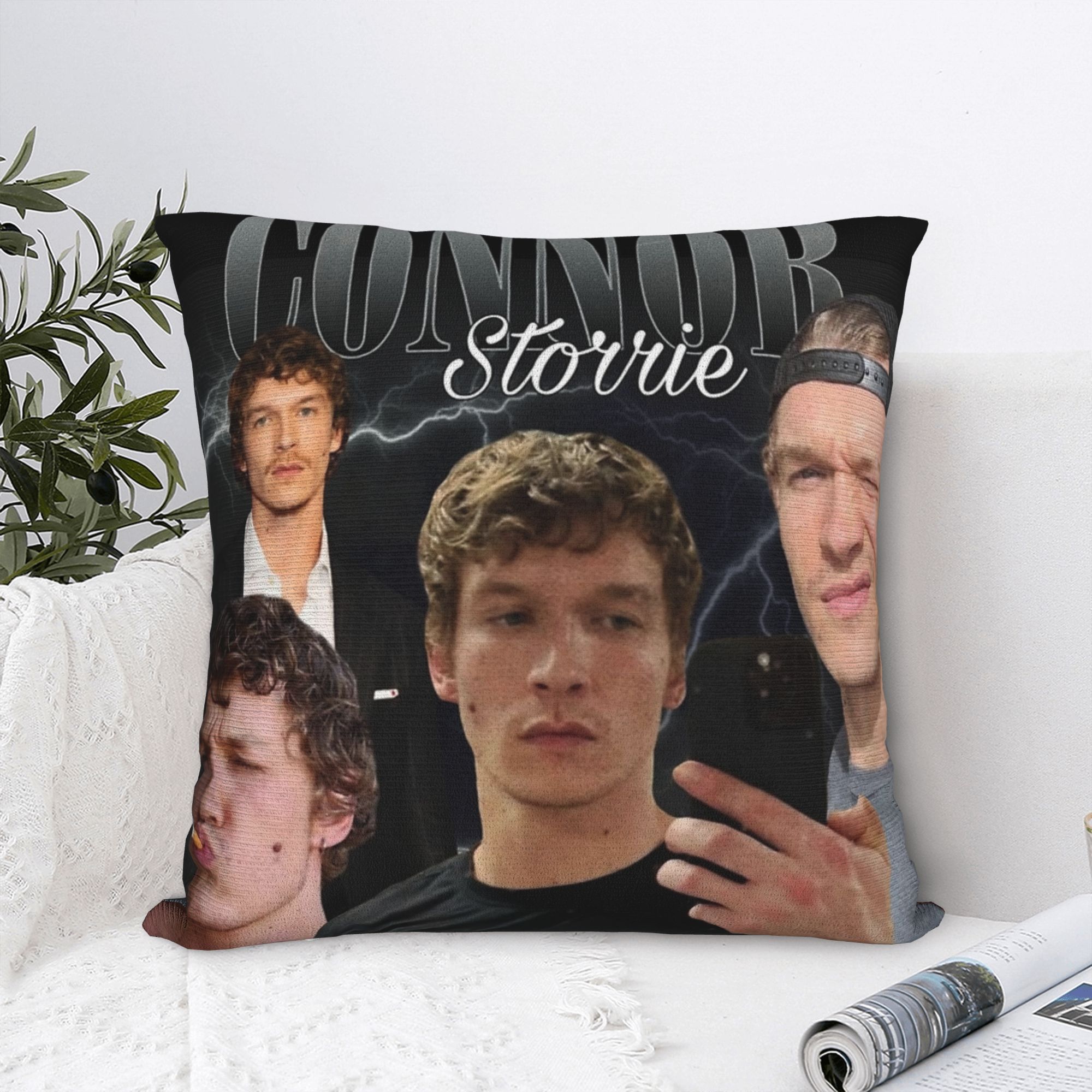 Connor Storrie Heated Rivalry  - Pillow Cover Sublimation incelemesi ve fiyatı
