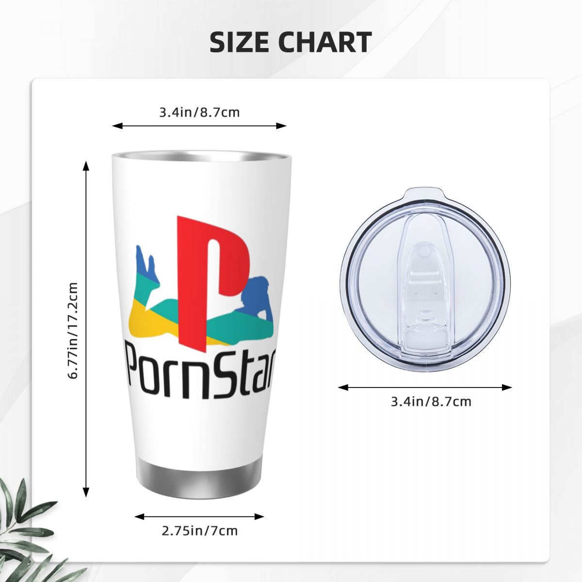 Ps Pron Star White Stainless S - Tumbler 20Oz White incelemesi ve fiyatı