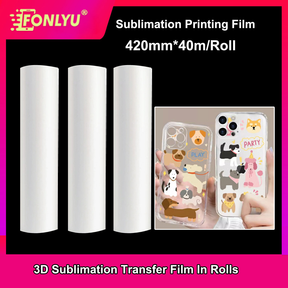 FONLYU 420mm*40mm Roll 3D Subl - Phone Case Blank Print incelemesi ve fiyatı