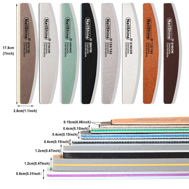 8Pcs/Box Nail File Buffer Kit  - Photo Acrylic Block incelemesi ve fiyatı