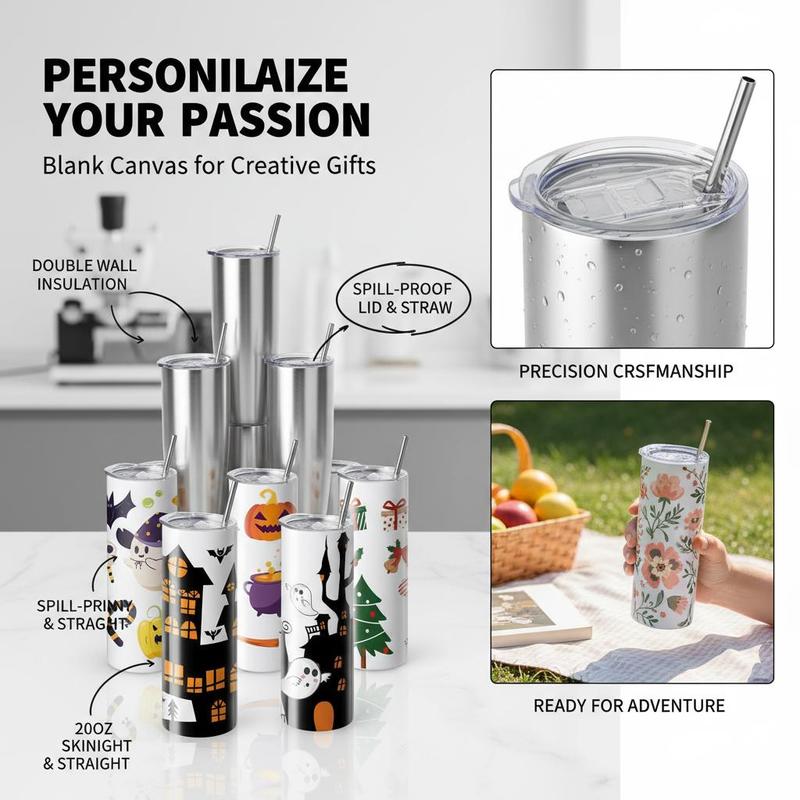 16 Pack Sublimation Insulated  - Tumbler 20Oz White incelemesi ve fiyatı