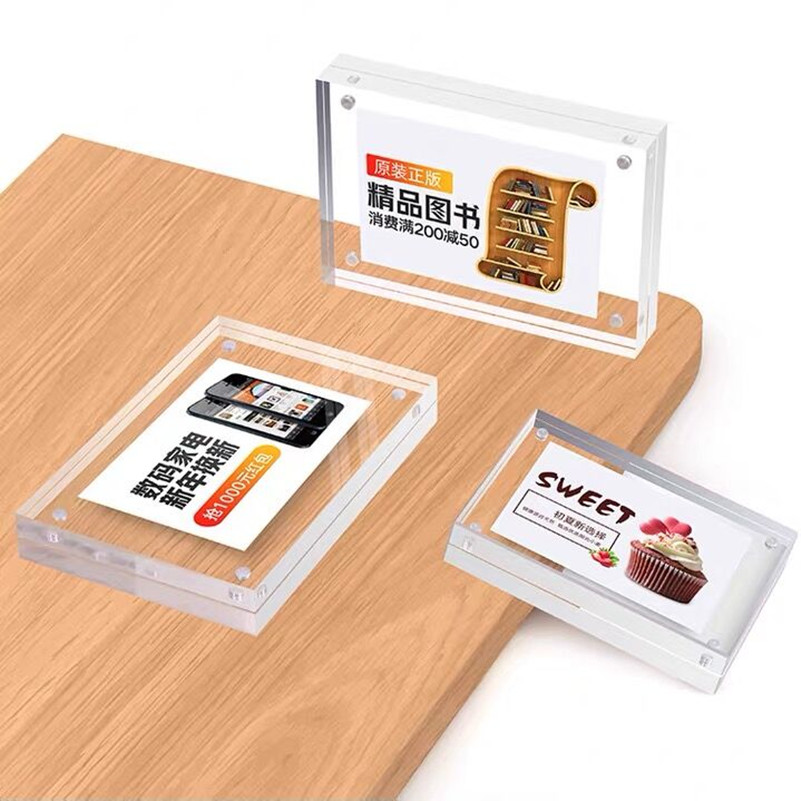 90x55mm Magnetic Acrylic Price - Photo Acrylic Block incelemesi ve fiyatı