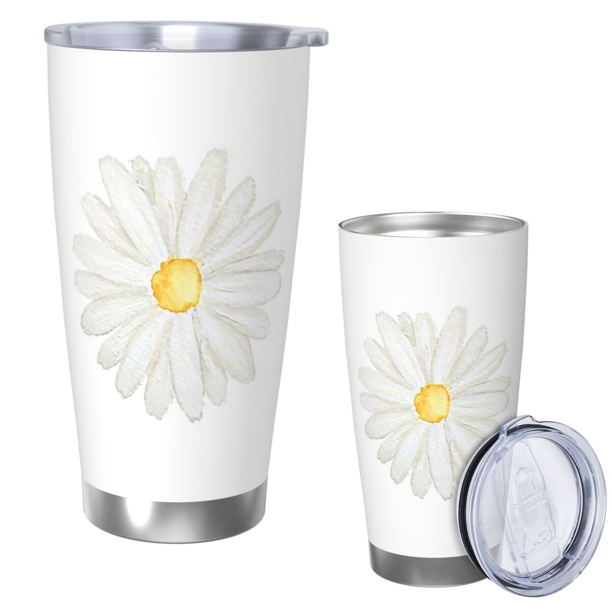 Hand Painted One Little White  - Tumbler 20Oz White incelemesi ve fiyatı