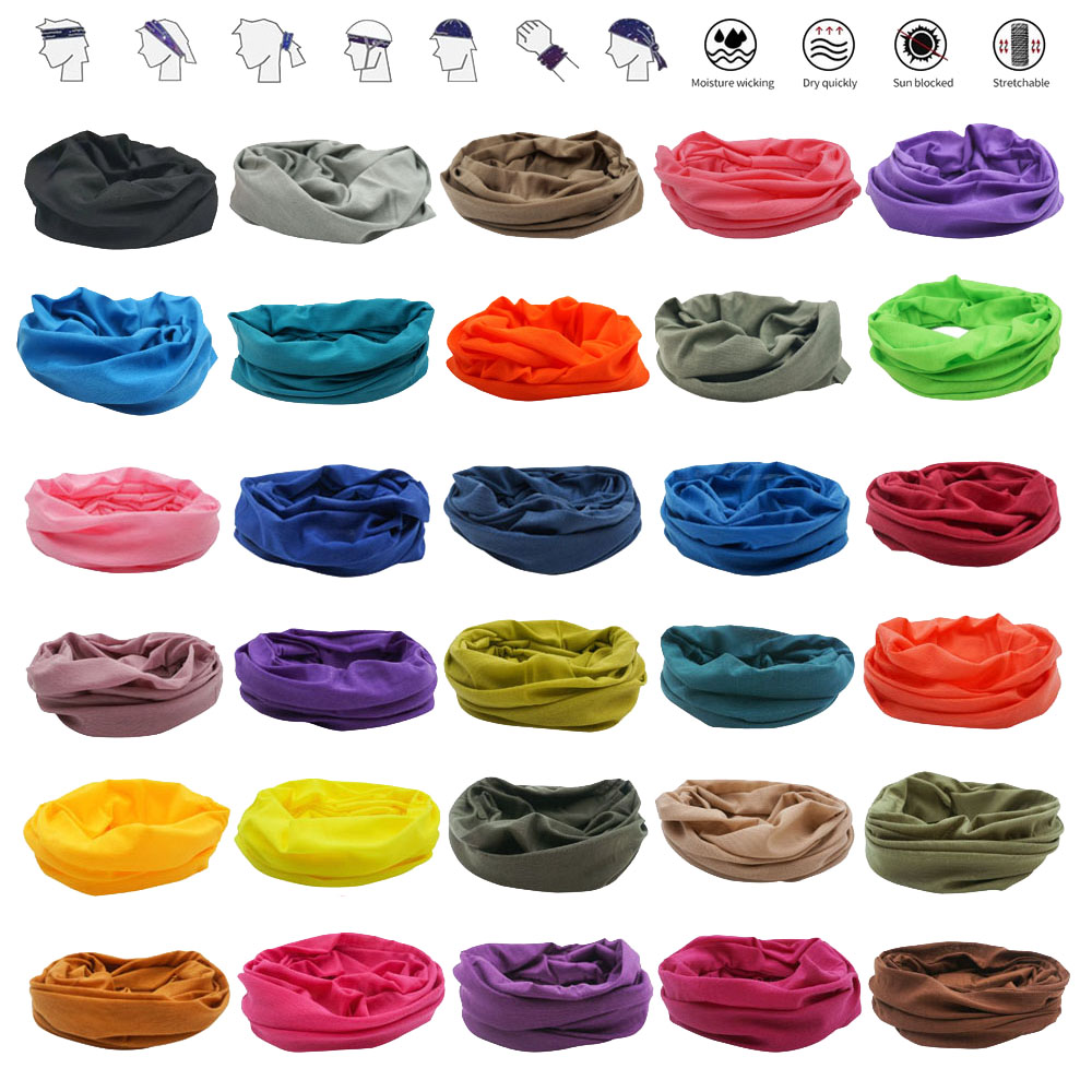 55 Solid Colors Outdoor Sports - Bandana Blank White incelemesi ve fiyatı
