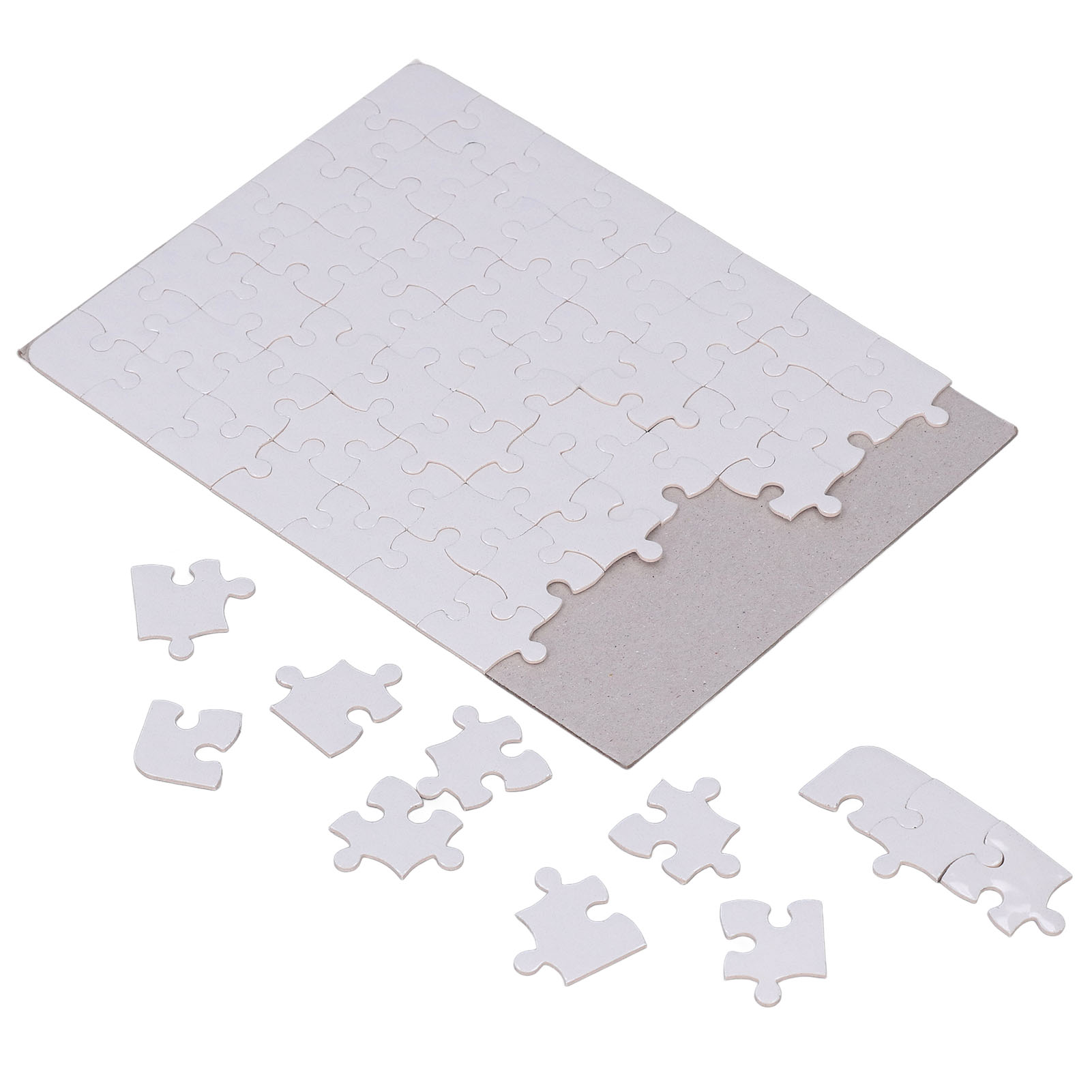 6 Set Blank Puzzles 13x18cm Wh - Puzzle Blank White incelemesi ve fiyatı