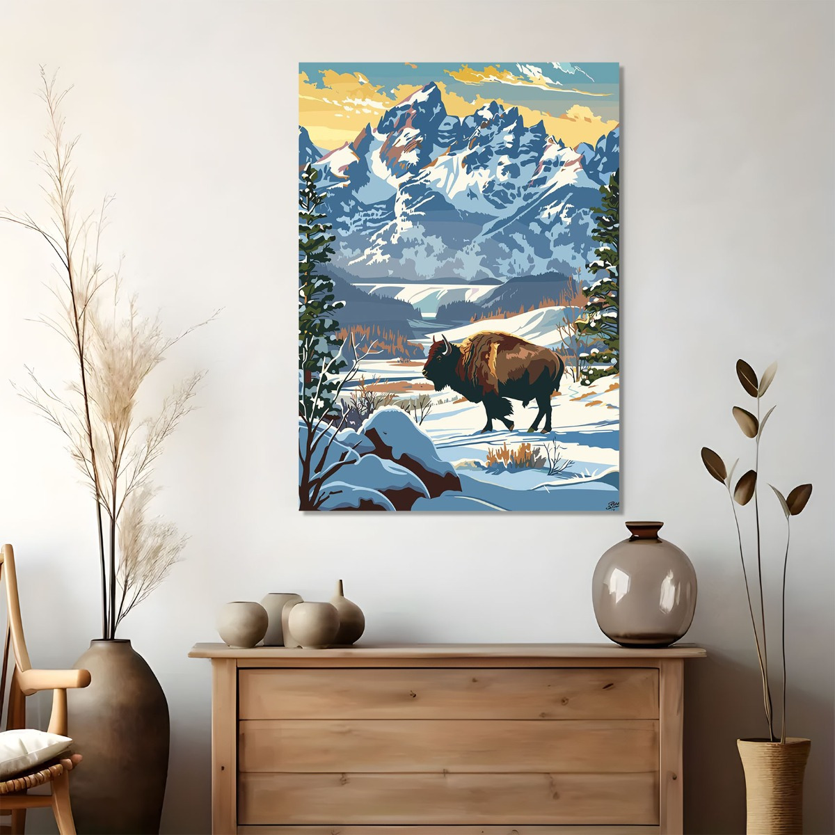 1pc FramelessCanvas Print - Bi - Canvas Wrap Ready incelemesi ve fiyatı