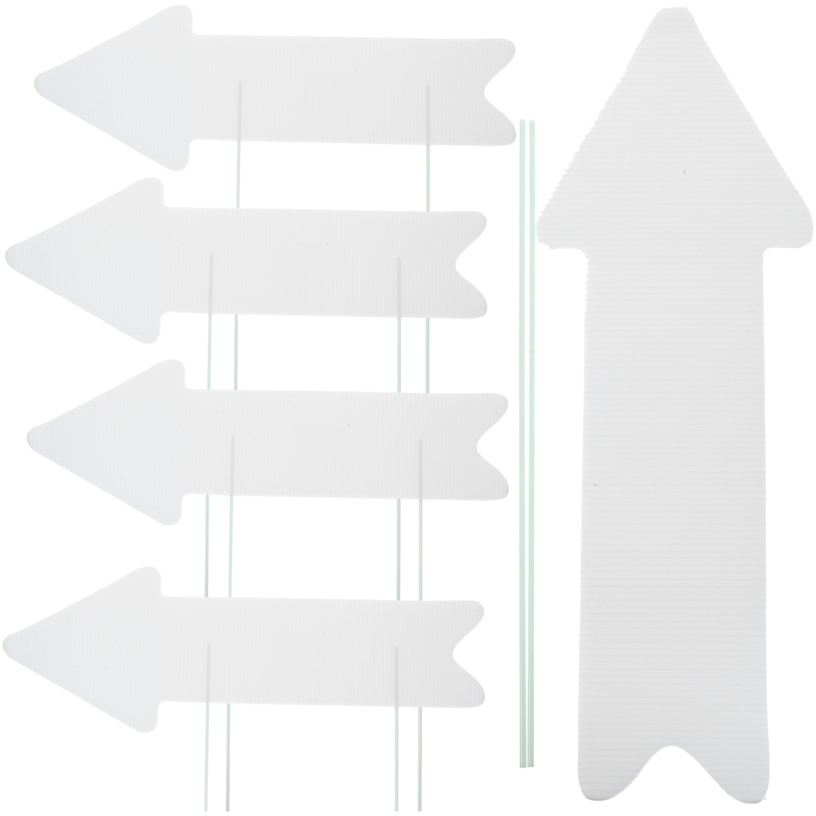 5Pcs Blank Yard Signs with Sta - Yard Sign Blank incelemesi ve fiyatı