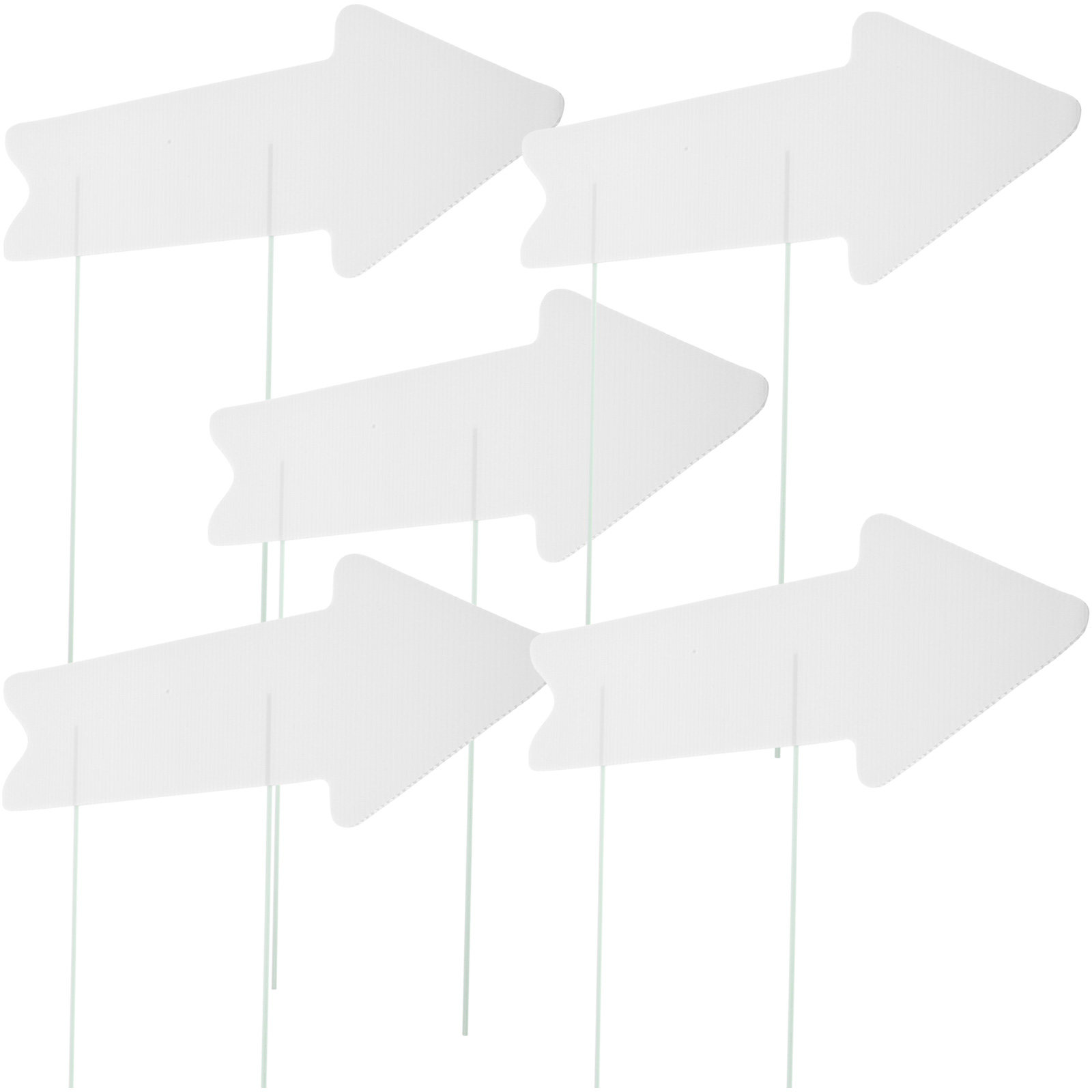 5Pcs Blank Yard Signs with Sta - Yard Sign Blank incelemesi ve fiyatı