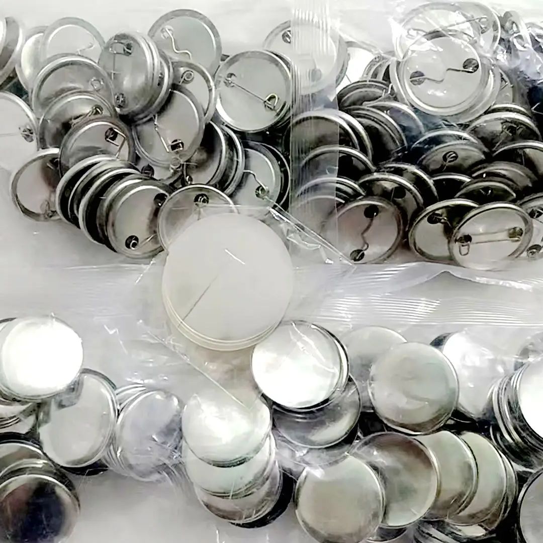 1000pcs 25mm/32mm/37mm metal b - Button Badge Blank incelemesi ve fiyatı