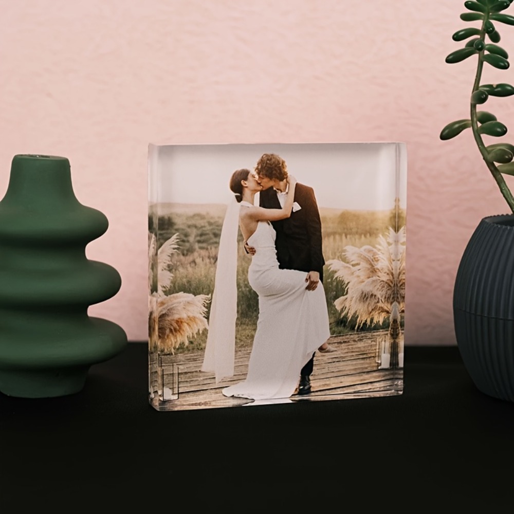 Custom Acrylic Anniversary Pho - Photo Acrylic Block incelemesi ve fiyatı