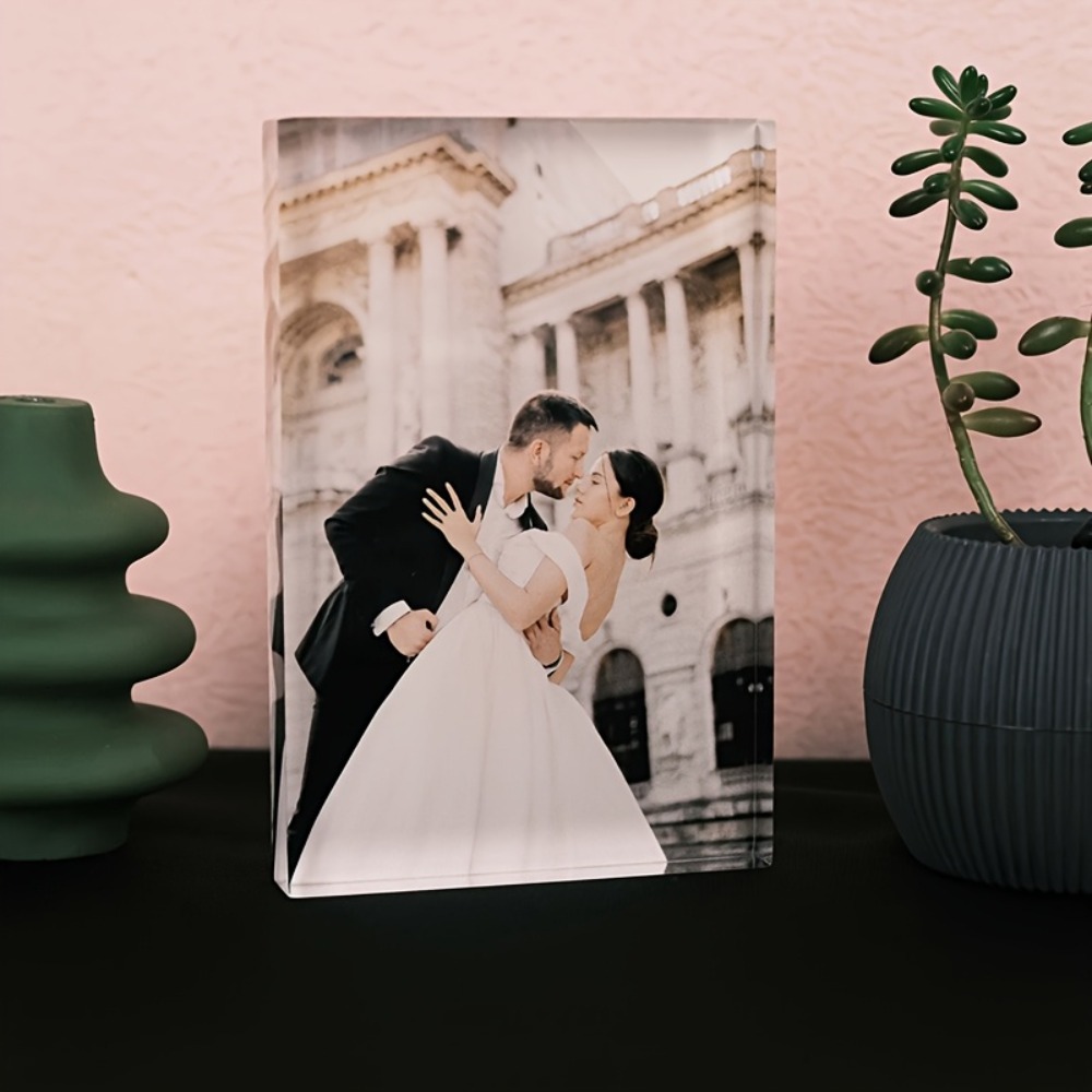 Custom Acrylic Anniversary Pho - Photo Acrylic Block incelemesi ve fiyatı