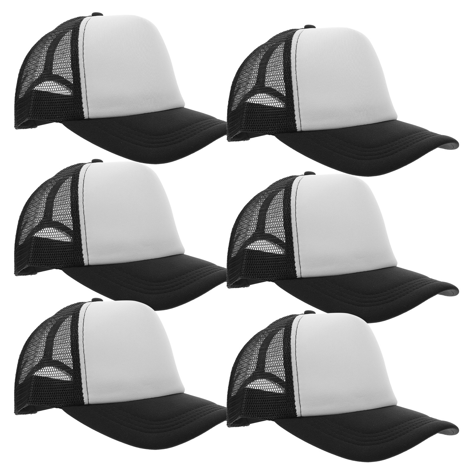 10Pcs Blank Baseball Caps Mesh - Hat Sublimation Blank incelemesi ve fiyatı