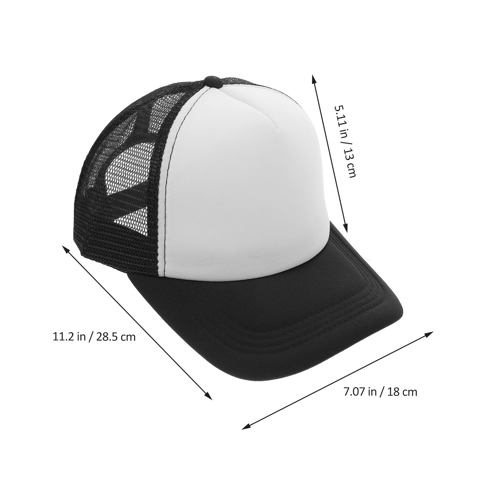 10Pcs Blank Baseball Caps Mesh - Hat Sublimation Blank incelemesi ve fiyatı