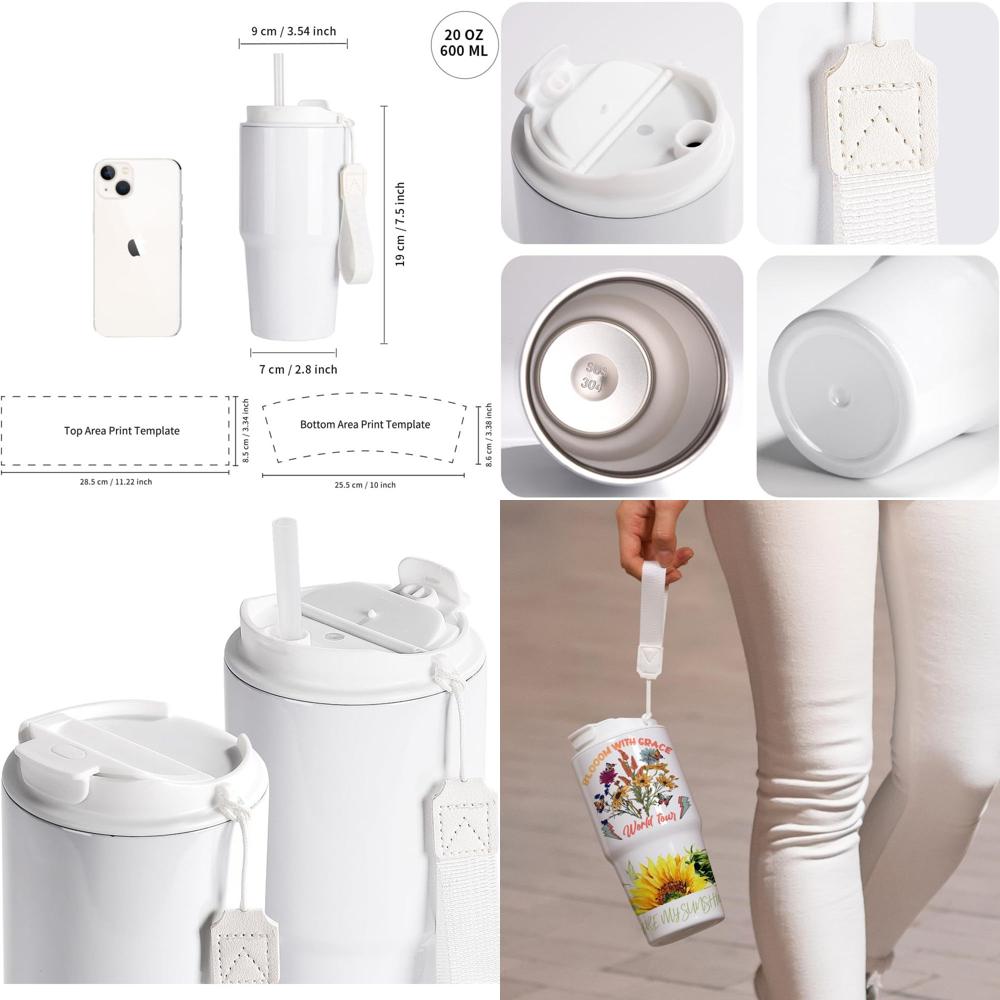 20 oz White Sublimation Tumble - Tumbler 20Oz White incelemesi ve fiyatı