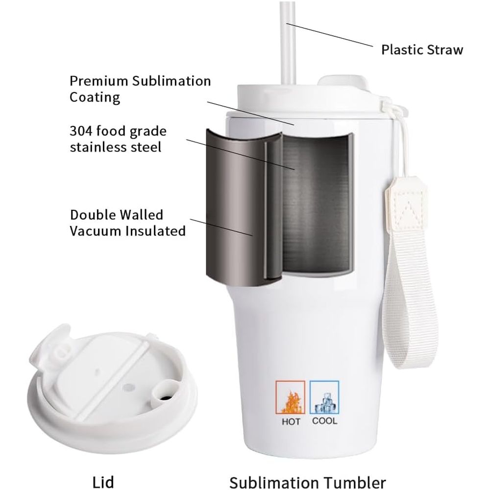20 oz White Sublimation Tumble - Tumbler 20Oz White incelemesi ve fiyatı