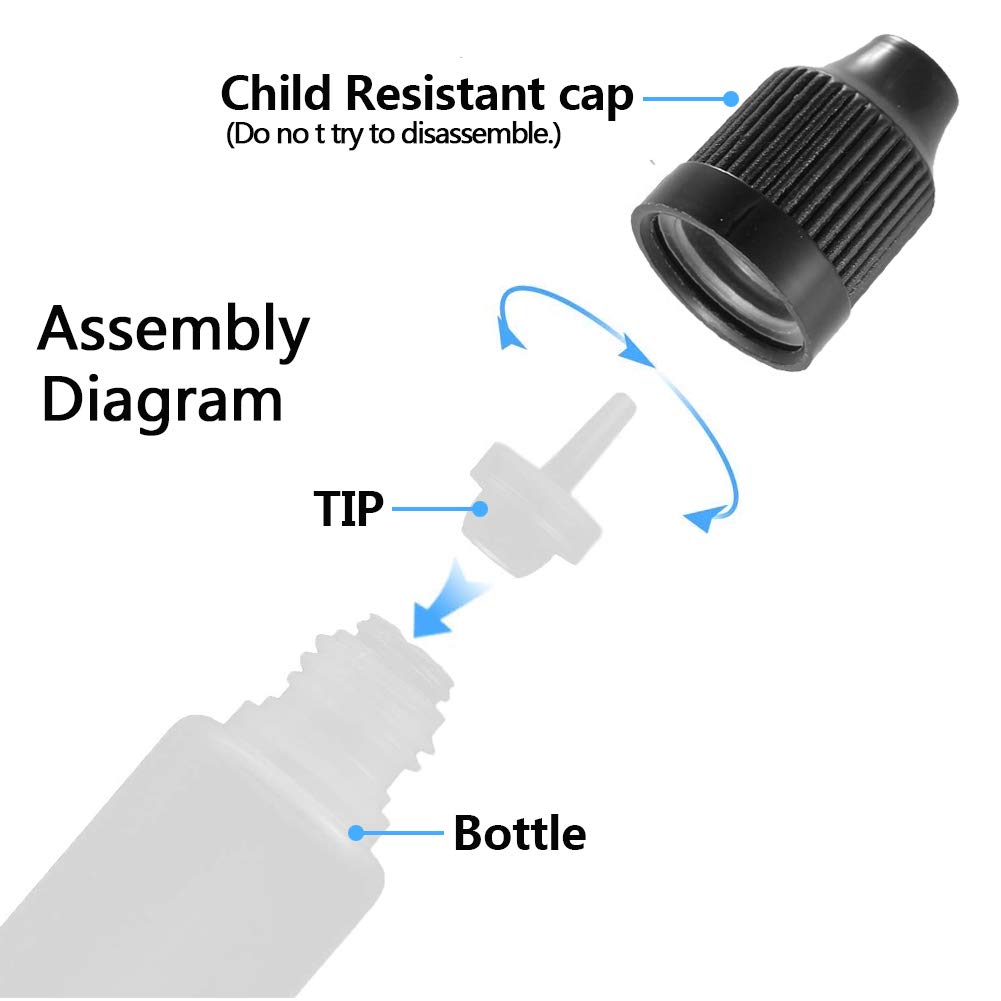 5Pcs 3ml-120ml LDPE Empty Plas - Water Bottle Blank incelemesi ve fiyatı