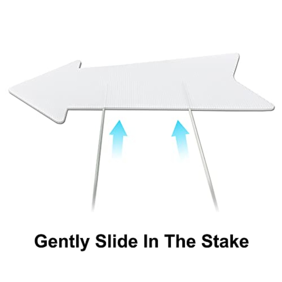 Blank Arrow Signs with Stakes  - Yard Sign Blank incelemesi ve fiyatı