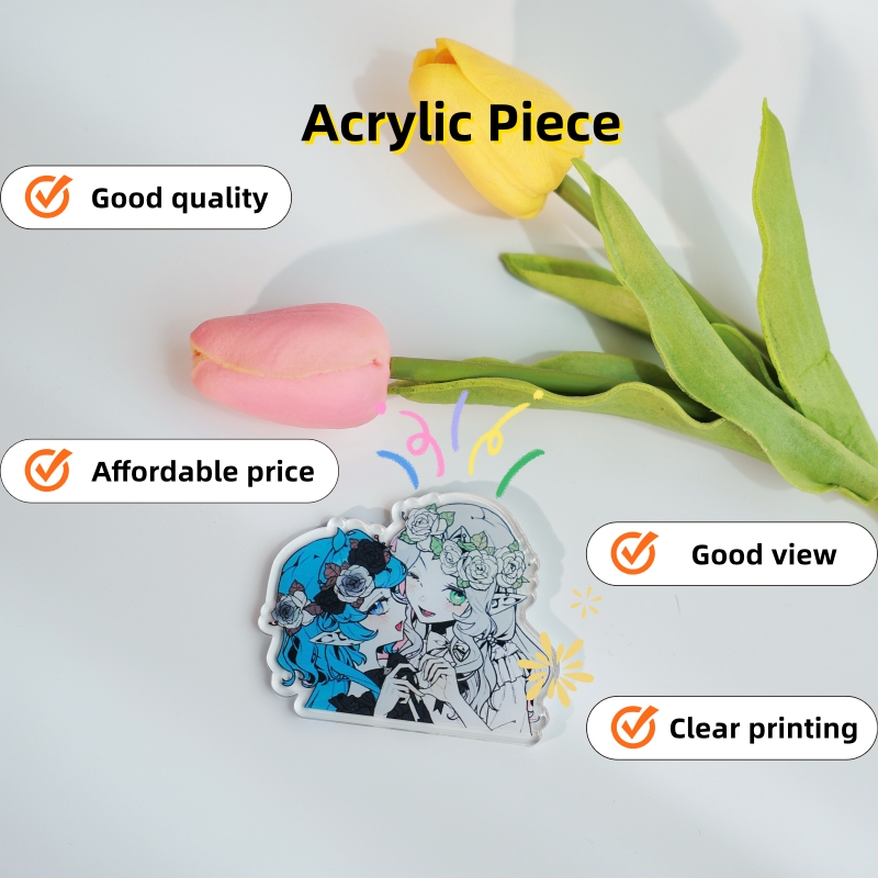 1pc Custom Double-Layer Acryli - Photo Acrylic Block incelemesi ve fiyatı