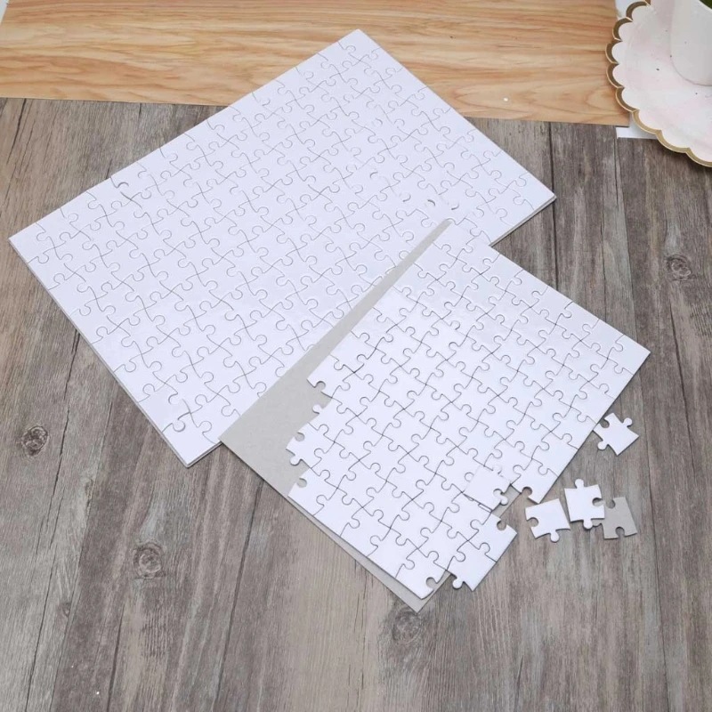 10sheets/lot Printable Jigsaw  - Puzzle Blank White incelemesi ve fiyatı