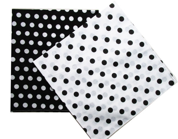 2025 New Fashion Cotton Black  - Bandana Blank White incelemesi ve fiyatı