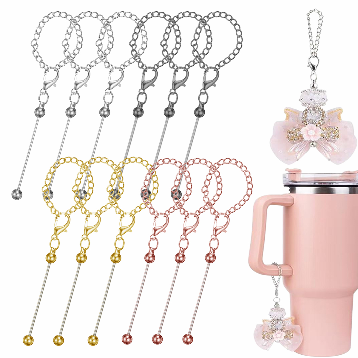 10/20pcs bulk keychains with m - Water Bottle Blank incelemesi ve fiyatı