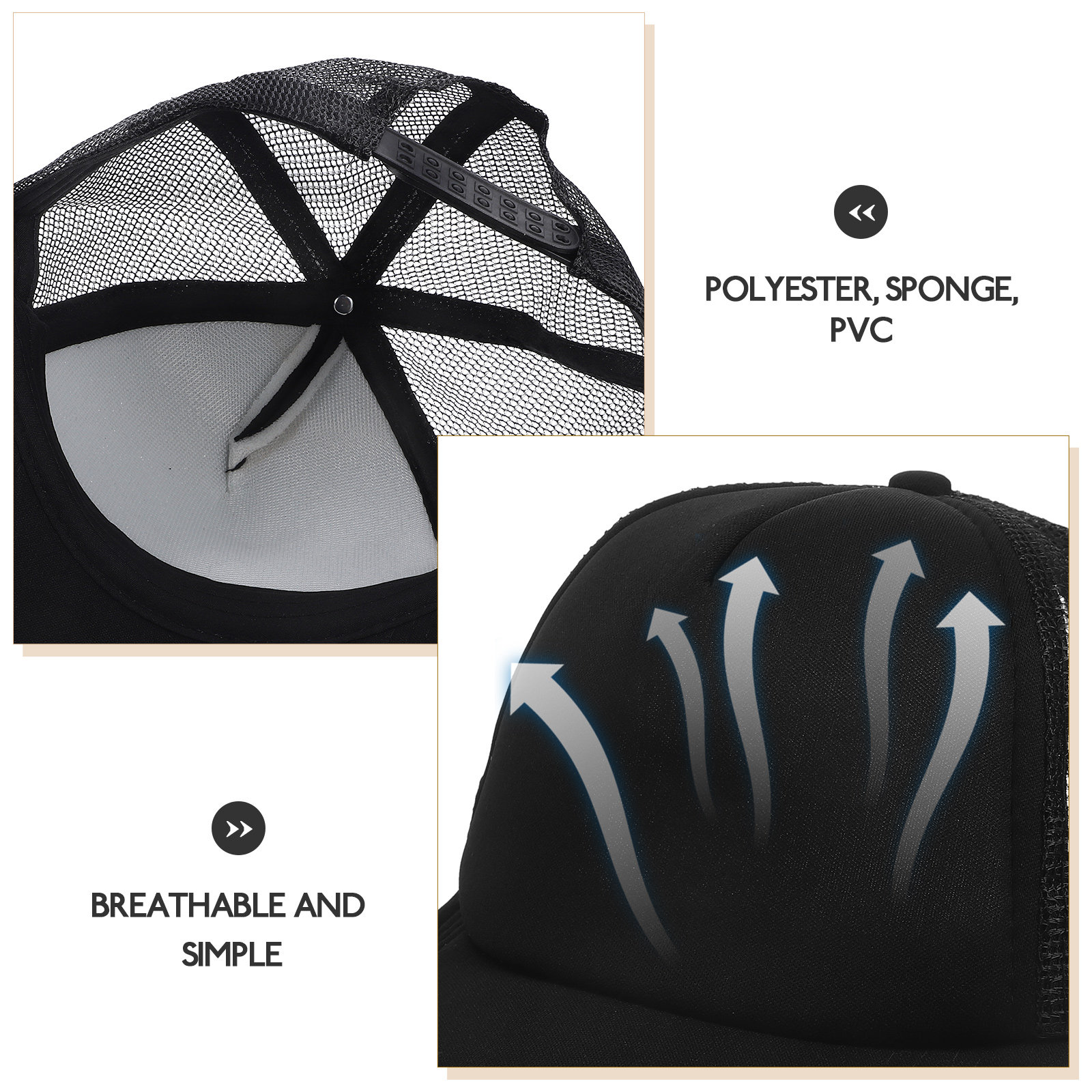 10Pcs DIY Blank Baseball Caps  - Hat Sublimation Blank incelemesi ve fiyatı