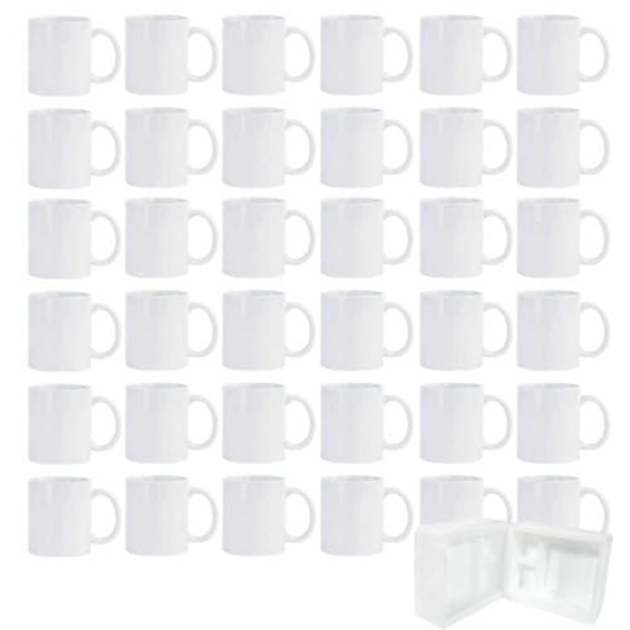 36pcs Sublimation Mugs 11oz Wh - Sublimation Mug White incelemesi ve fiyatı