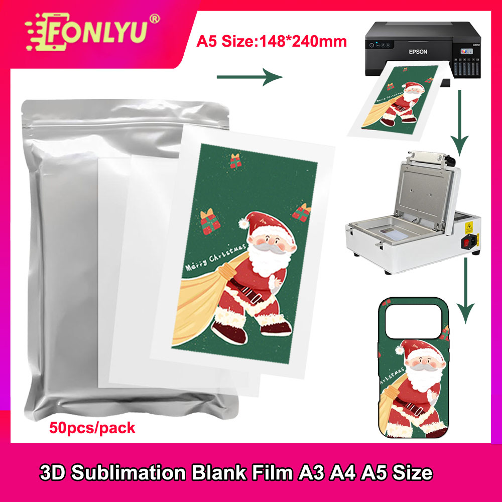 A5 A4 A3 Size 3D Sublimation F - Phone Case Blank Print incelemesi ve fiyatı
