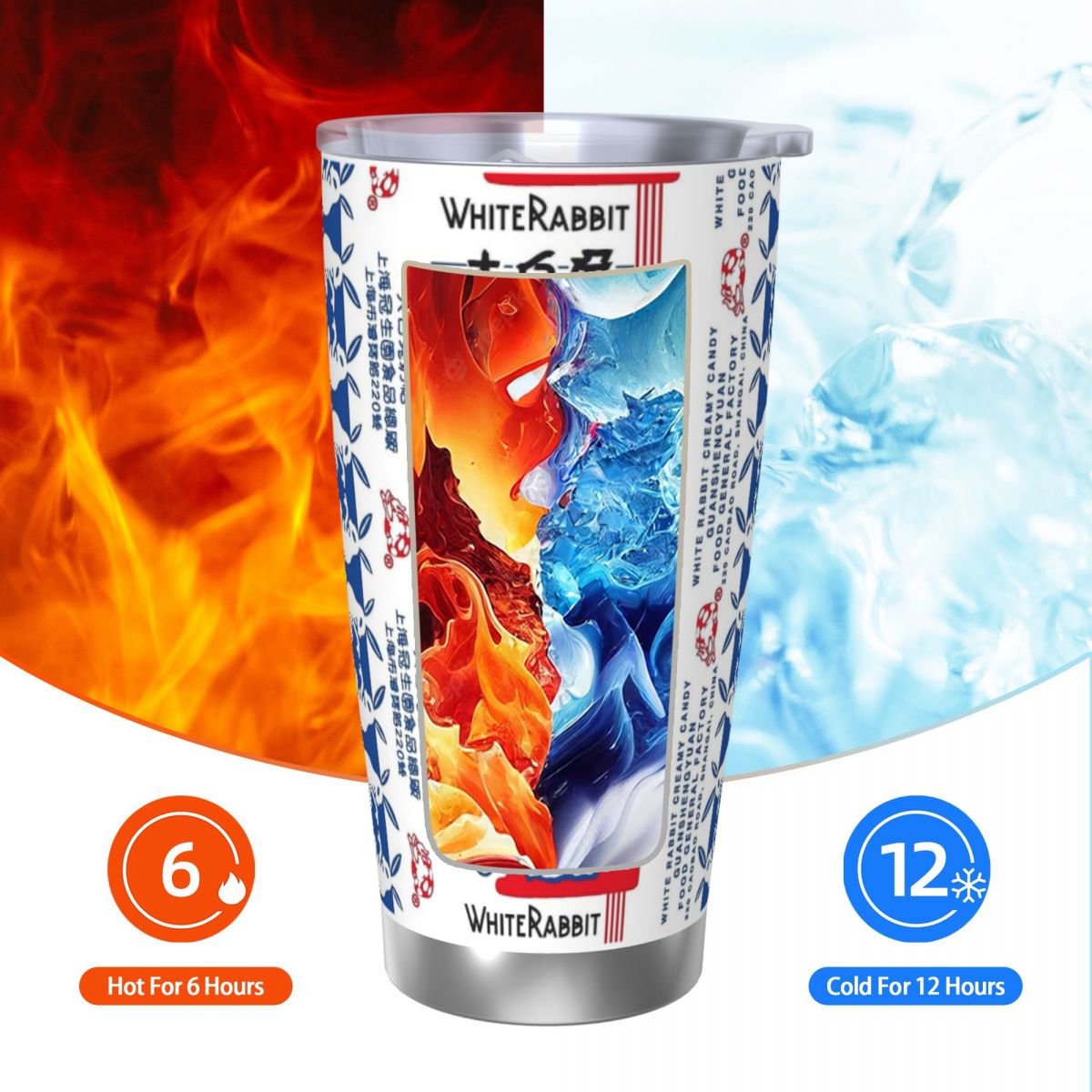 White Rabbit Candy Stainless S - Tumbler 20Oz White incelemesi ve fiyatı