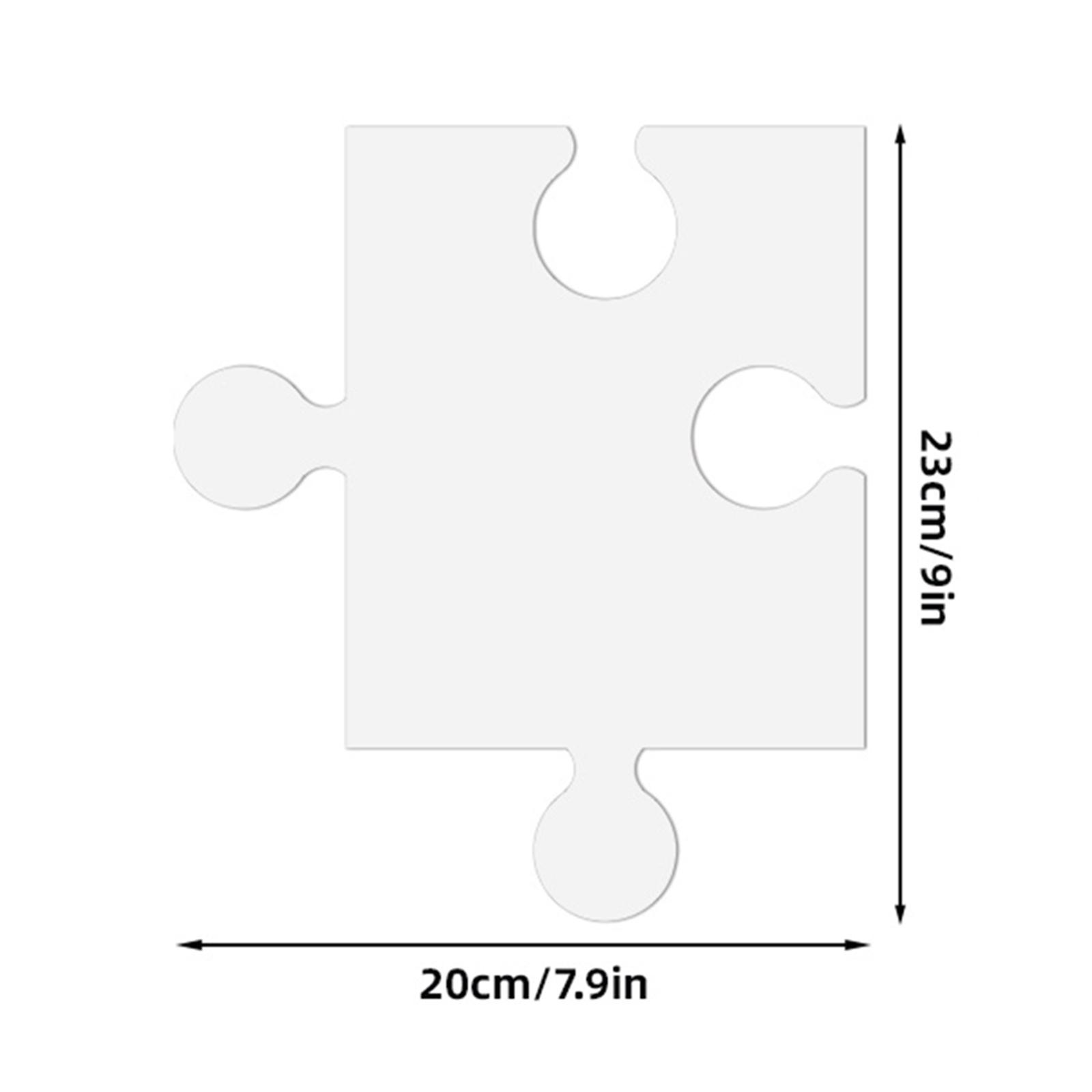 White Cardboard Blank Jigsaw P - Puzzle Blank White incelemesi ve fiyatı