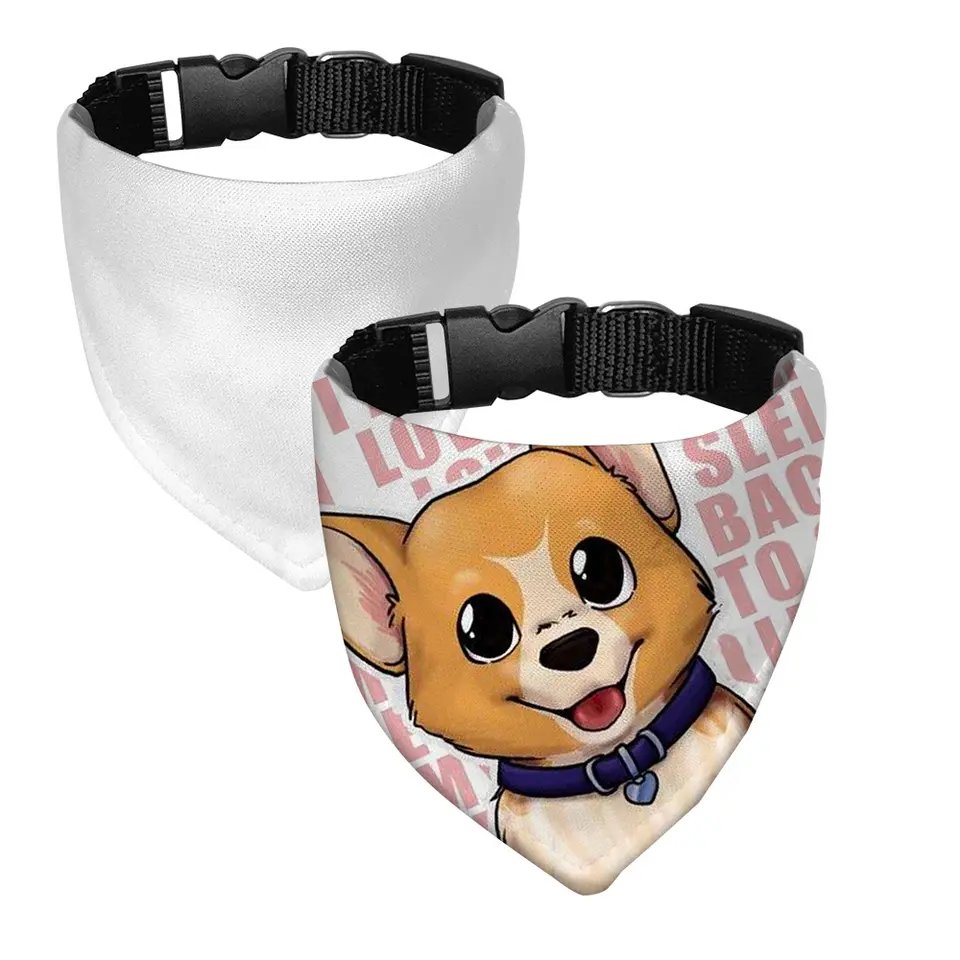 Sublimation White Blank Dog Pe - Bandana Blank White incelemesi ve fiyatı
