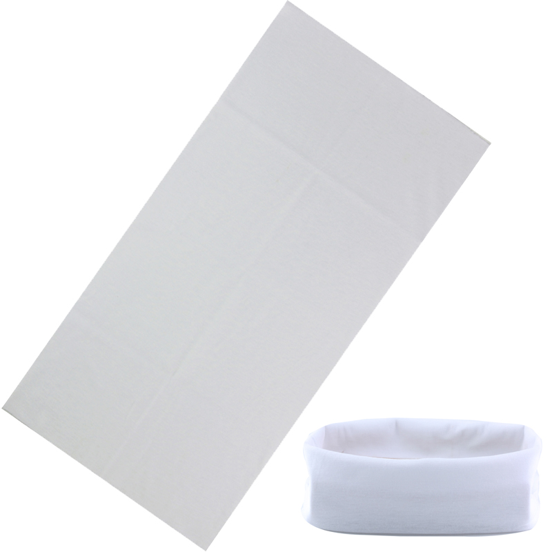 Solid Bandana Scarf Headband F - Bandana Blank White incelemesi ve fiyatı