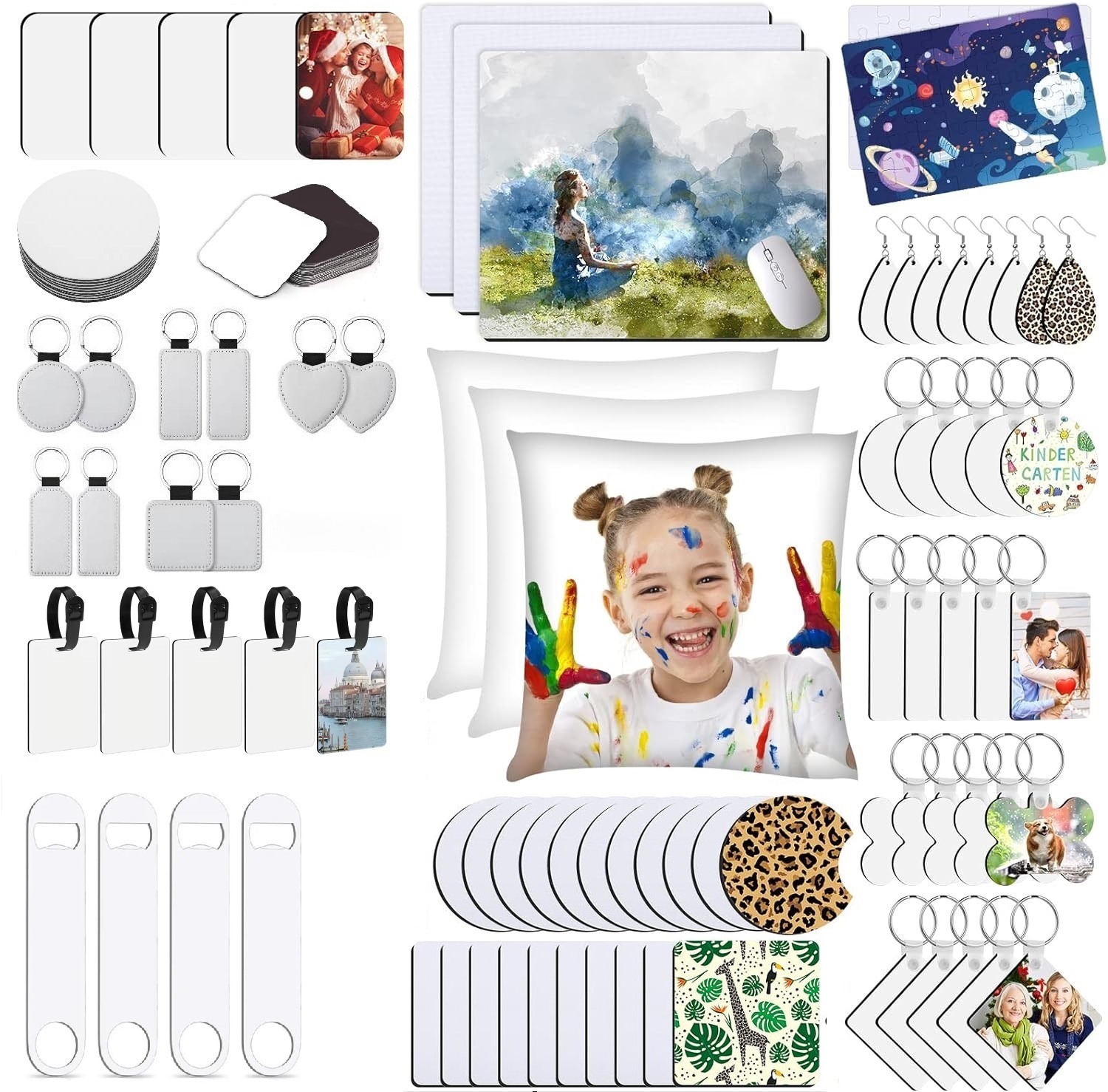 90pcs  Sublimation Blank Start - Pillow Cover Sublimation incelemesi ve fiyatı