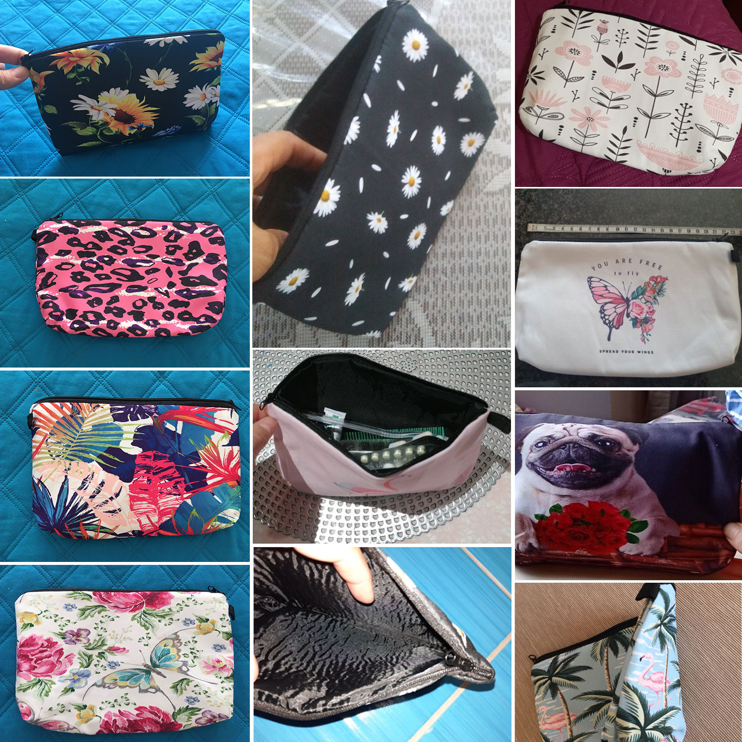 Heat Transfer Cosmetic Bags So - Pillow Cover Sublimation incelemesi ve fiyatı