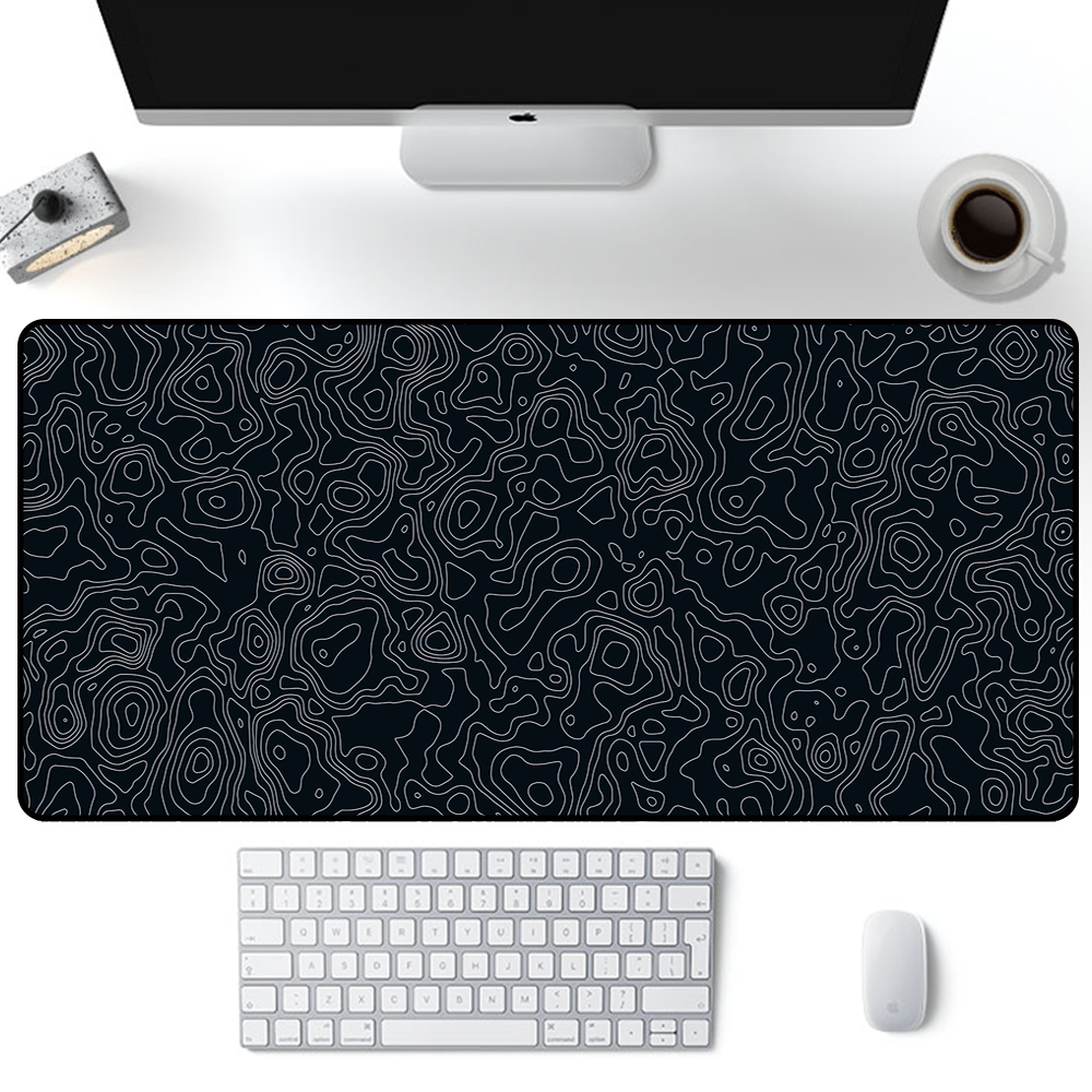Big Art Mousepad White Black D - Mouse Pad Blank Sublimation incelemesi ve fiyatı