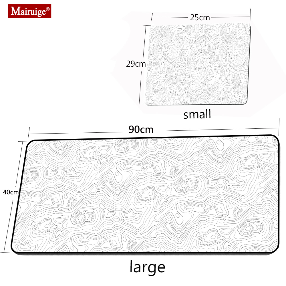 Big Art Mousepad White Black D - Mouse Pad Blank Sublimation incelemesi ve fiyatı