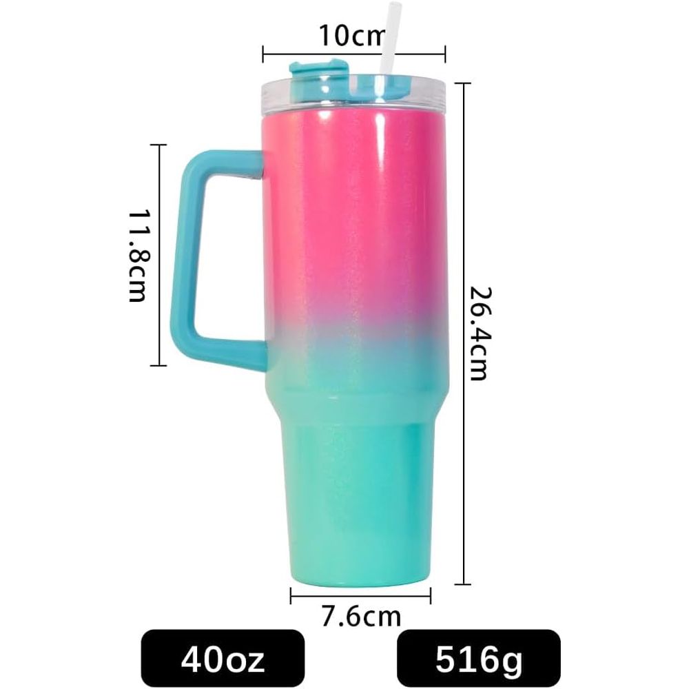 40 oz Sublimation Tumbler with - Water Bottle Blank incelemesi ve fiyatı
