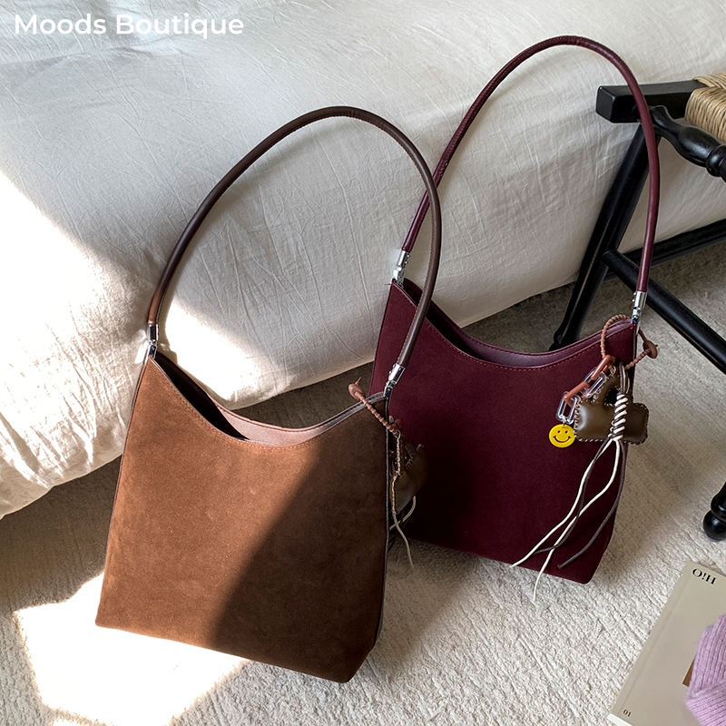 MOODS 2025 Autumn New PU Suede - Tote Bag Sublimation incelemesi ve fiyatı