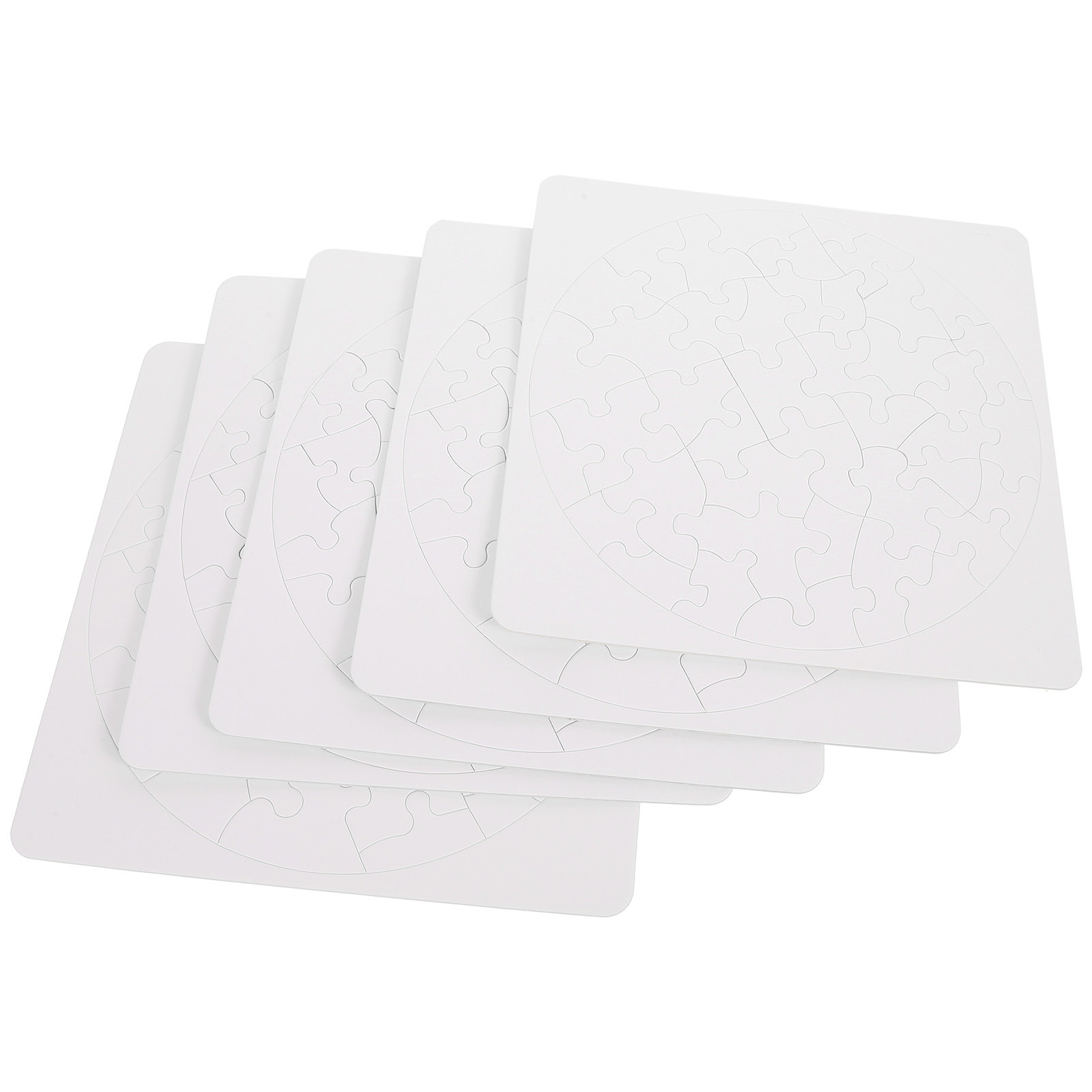 5 Sets Puzzle Sublimation Puzz - Puzzle Blank White incelemesi ve fiyatı