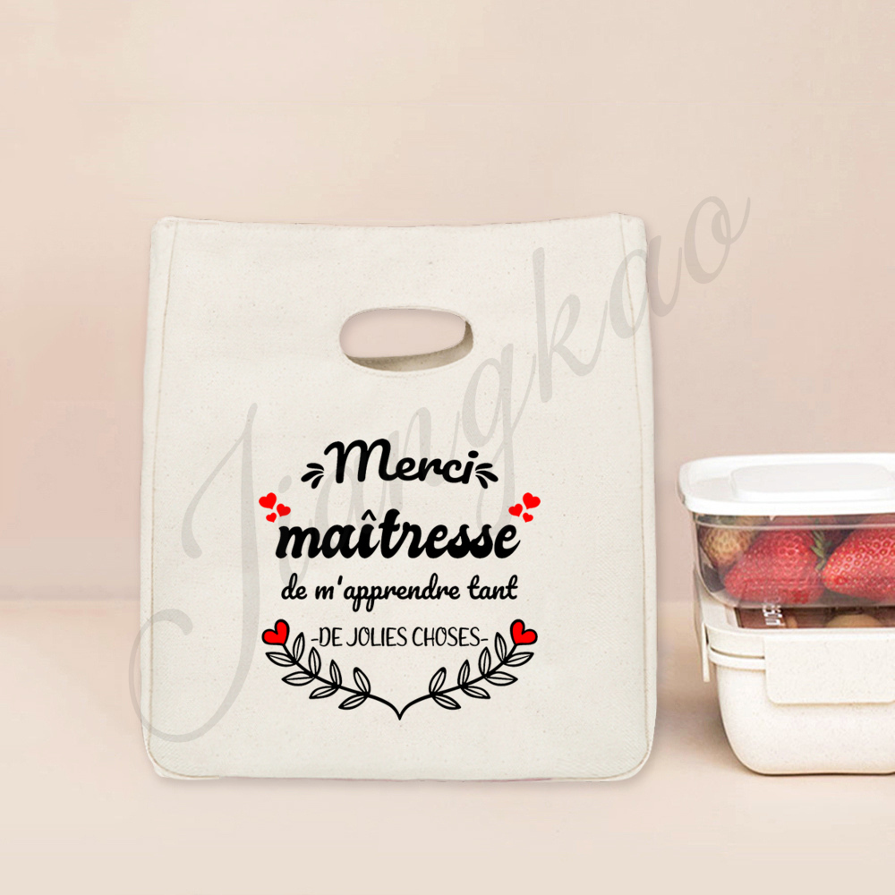 Merci Maitresse Maitre French  - Tote Bag Sublimation incelemesi ve fiyatı