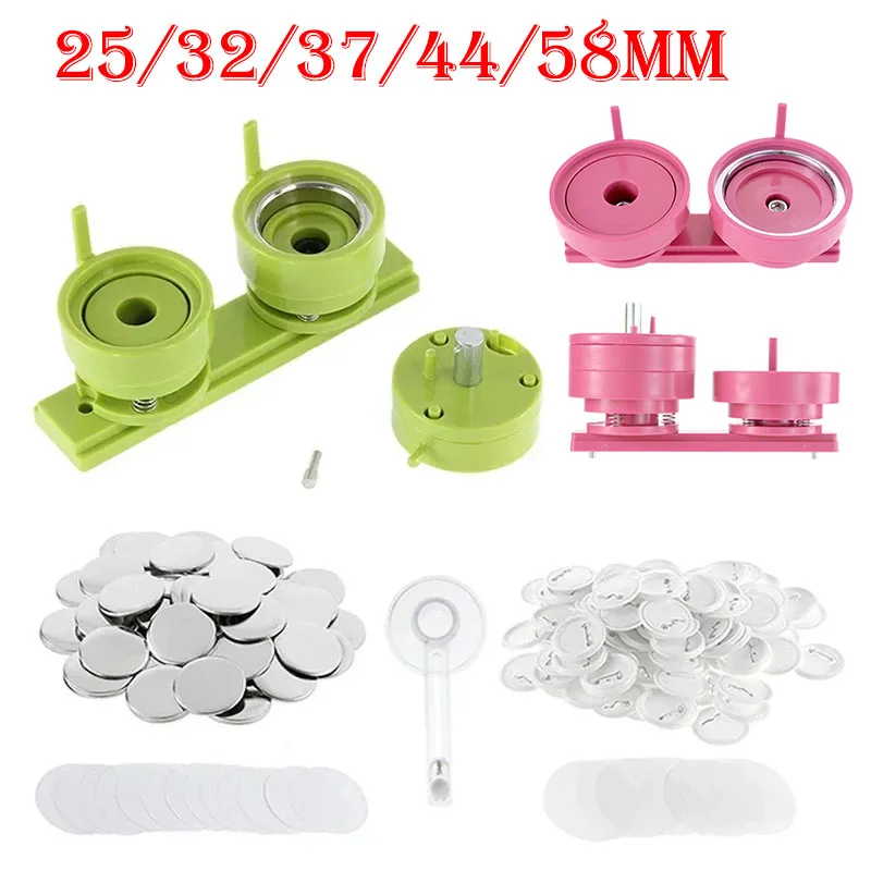 100Sets 25/32/37/44/58mm Badge - Button Badge Blank incelemesi ve fiyatı